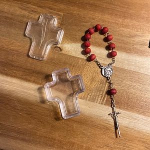 Vintage Mini Rosary